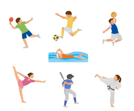 人気のスポーツ　小学生　中学生