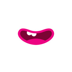 Photo Booth Prop mouth. SVG icon