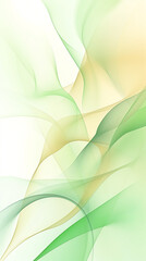 Abstract wallpaper,  Mix light yellow and green color tone, OLED, AI Generative