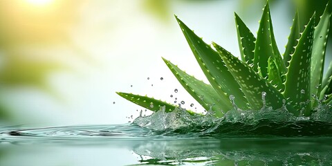 Flora adorned with dew embodying nature essence in green water on plants signaling freshness wetness from rain captured in macro environment thriving with each drop grass heralding spring arrival - obrazy, fototapety, plakaty