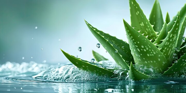Flora adorned with dew embodying nature essence in green water on plants signaling freshness wetness from rain captured in macro environment thriving with each drop grass heralding spring arrival