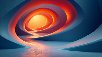 abstract colorful glowing wavy perspective with fractals and curves background 16:9 widescreen wallpapers
