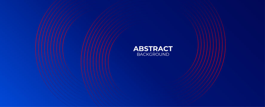 Modern 3D blue abstract presentation background. Curves and lines use for banner, cover, flyer, brochure, website, poster, wallpaper, design with space for text. Futuristic technology concept.