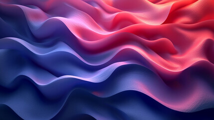 Obraz premium abstract colorful glowing wavy perspective with fractals and curves background 16:9 widescreen wallpapers