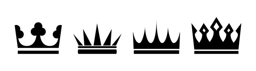 king queen royal crown
