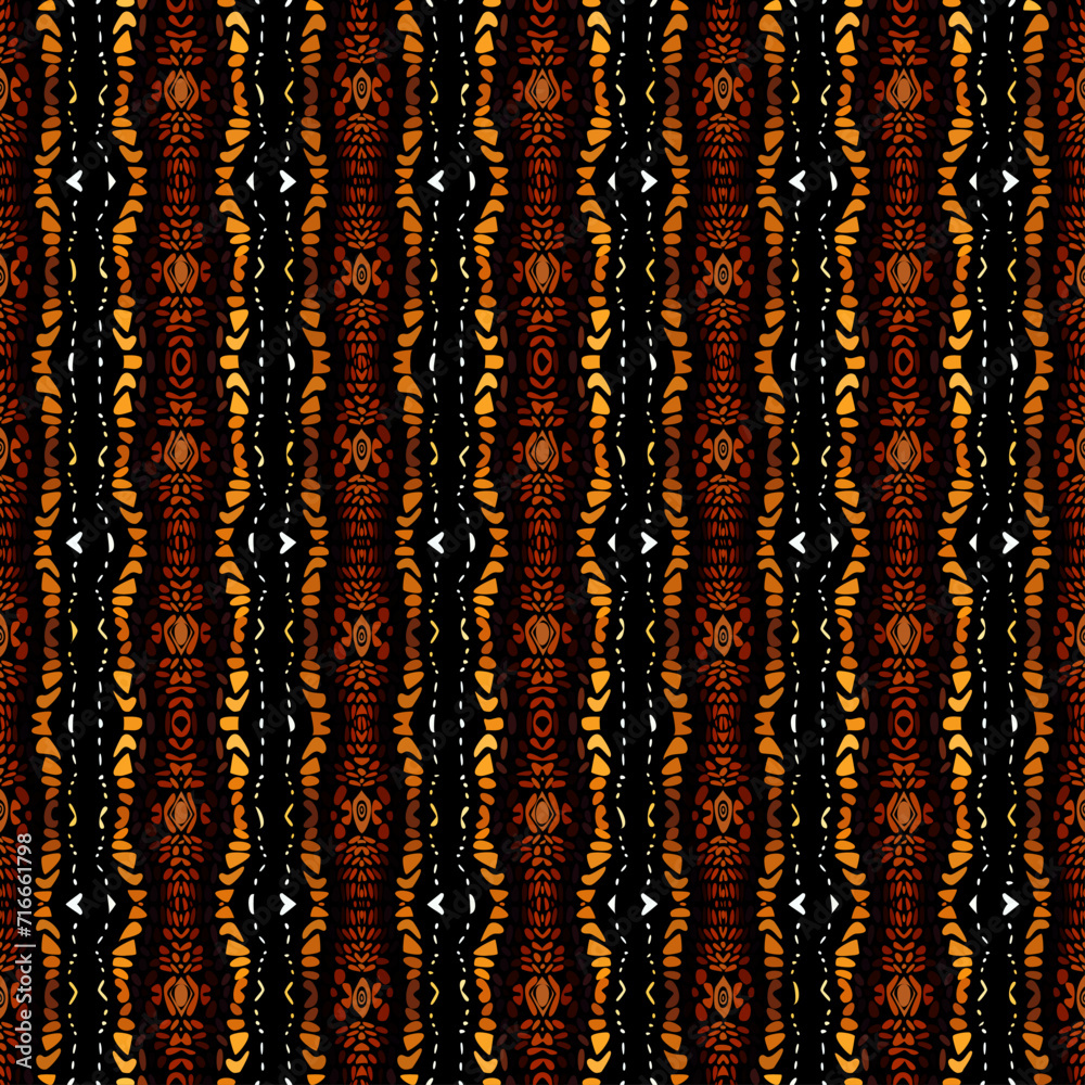 Aufkleber vector ethnic tribal pattern. abstract seamless pattern.