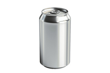 330 ml aluminum beverage soda can isolated on transparent background