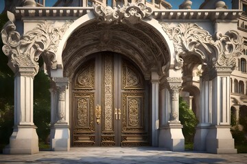 
"Gateway to Splendor: The Majestic Main Gate"