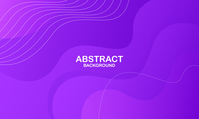Abstract purple wave background. Vector illustration