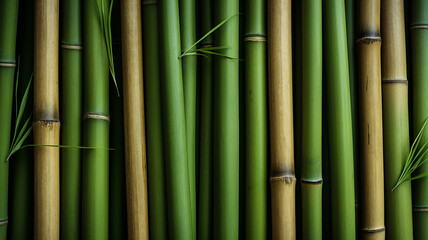 Obraz premium peaceful abstract bamboo texture background