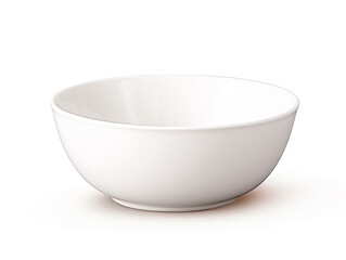 Chic ceramic mixing bowl, ideal for dough prep and beyond. Isolated on white, it adds style to your kitchen essentials