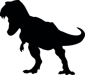 Tyrannosaurus rex dinosaur SVG Cut File for Cricut and Silhouette, EPS ,Vector, PNG , JPEG, Zip Folder