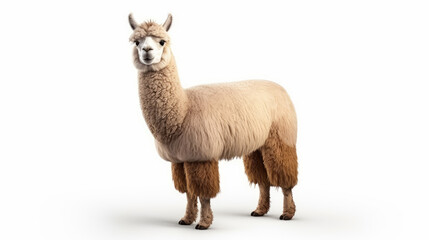 Fototapeta premium Friendly Alpaca