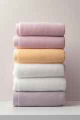 Stack of folded Towels