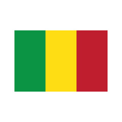 Fototapeta premium Mali country flag