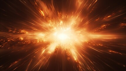 Fototapeta premium Cosmic Explosion in Space