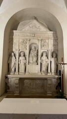 detail of the facade of the Cathedral de mallorca