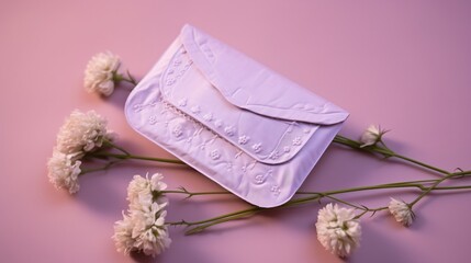 lavender treatment,pink cover, women's cosmetic bag