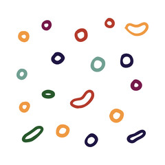 abstract trendy shape pattern