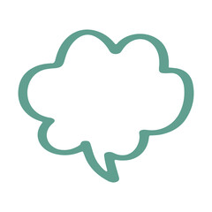 cloud speech bubble
