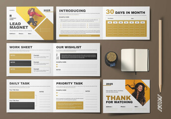 Lead Magnet Workbook Template Landscape