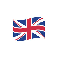 National flag of United Kingdom vector banner wave symbol