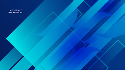 Obraz premium Abstract background with wavy shape. Business banner design. Vector graphic illustration.
