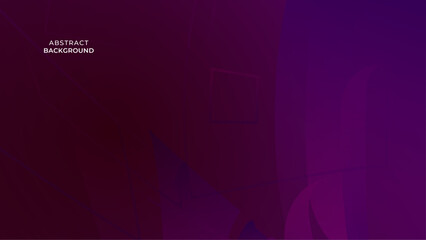 Fototapeta premium Angled abstract deep purple gradient background. Dynamic shape illustration.