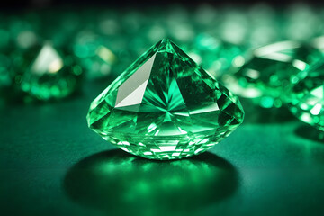 Full of Green Diamonds