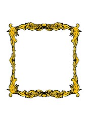 Frame Ornament Wedding Baroque Decoration 