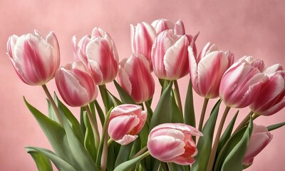 Naklejka premium bouquet of tulips