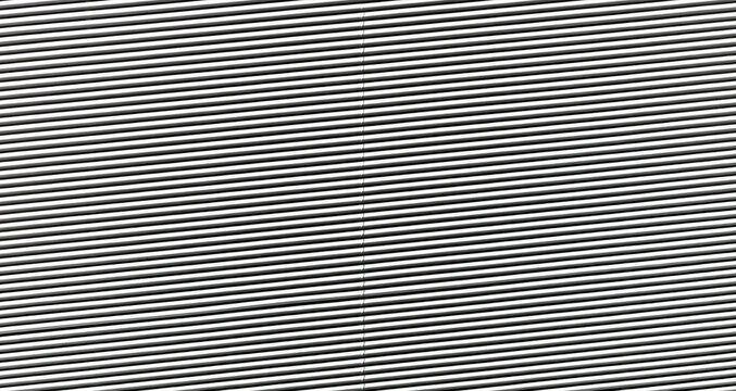 abstract black and white striped wall pattern close up