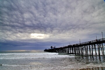 Pier von Oceanside in Kalifornien