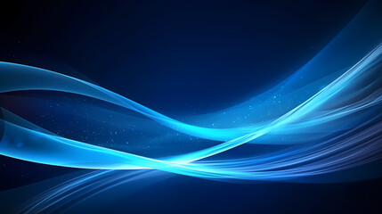 Fototapeta premium Glowing road speed lines, neon speed abstract background