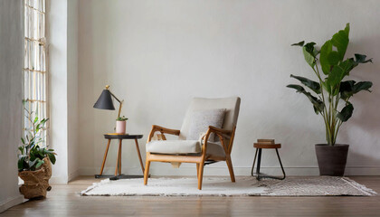 Leather sofa unit on transparent background- 3D rendering