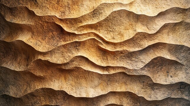 Artistic Representation of Sand-Textured Wall, Emphasizing Delicate Patterns and Grains for Unique Appeal