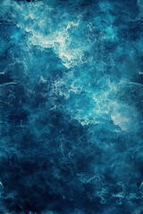 Obraz premium Teal Galaxy eamless watercolor. AI generative