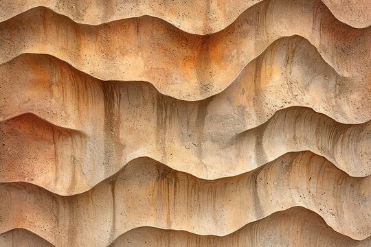 Intriguing Wall Texture of Fine Sand, Highlighting Unique Patterns and Grains for Aesthetic Charm