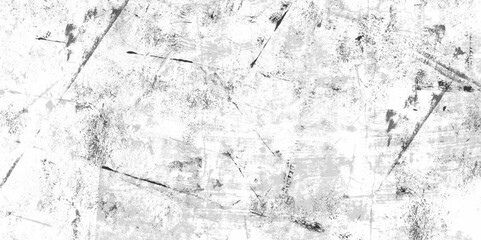 Grunge texture splash paint black and white. Marble limestone texture background in white light seamless gray flat stucco gray stone table. Vector scratched grunge wall urban monochrome pattern.	