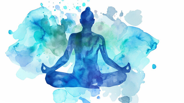 People doing yoga. yoga illustrations meditating backgrounds. yoga to feel better. Stimulate your chakras by meditating. color of energy chakras.yoga in the ocean, garden, forest, space, sunset. sutra