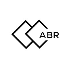 ABR Letter logo design template vector. ABR Business abstract connection vector logo. ABR icon circle logotype.
