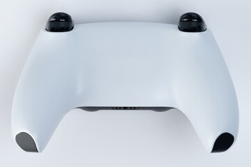 Back view of modern game joystick © PixieMe
