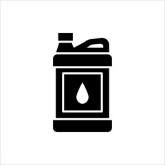 Gallon icon in trendy flat style isolated on white background. Symbol for your web site design, logo, and app