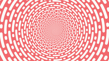 Abstarct spiral distorted spinning creative minimalist vortex style background.