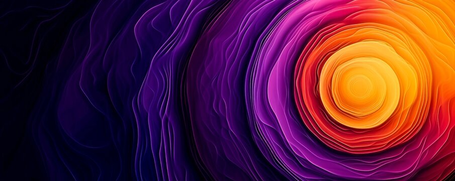 A mesmerizing explosion of vibrant hues and intricate patterns, swirling in a hypnotic dance of abstract beauty and endless possibilities