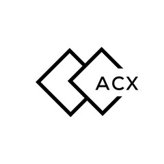 ACX Letter logo design template vector. ACX Business abstract connection vector logo. ACX icon circle logotype.
