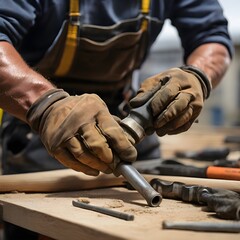 carpenter at work