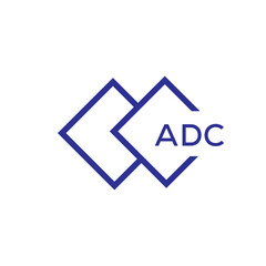 ADC Letter logo design template vector. ADC Business abstract connection vector logo. ADC icon circle logotype.
