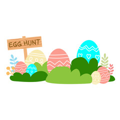 Easter eggs, Welcome spring season