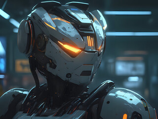 Fototapeta premium close up of a motorcycle